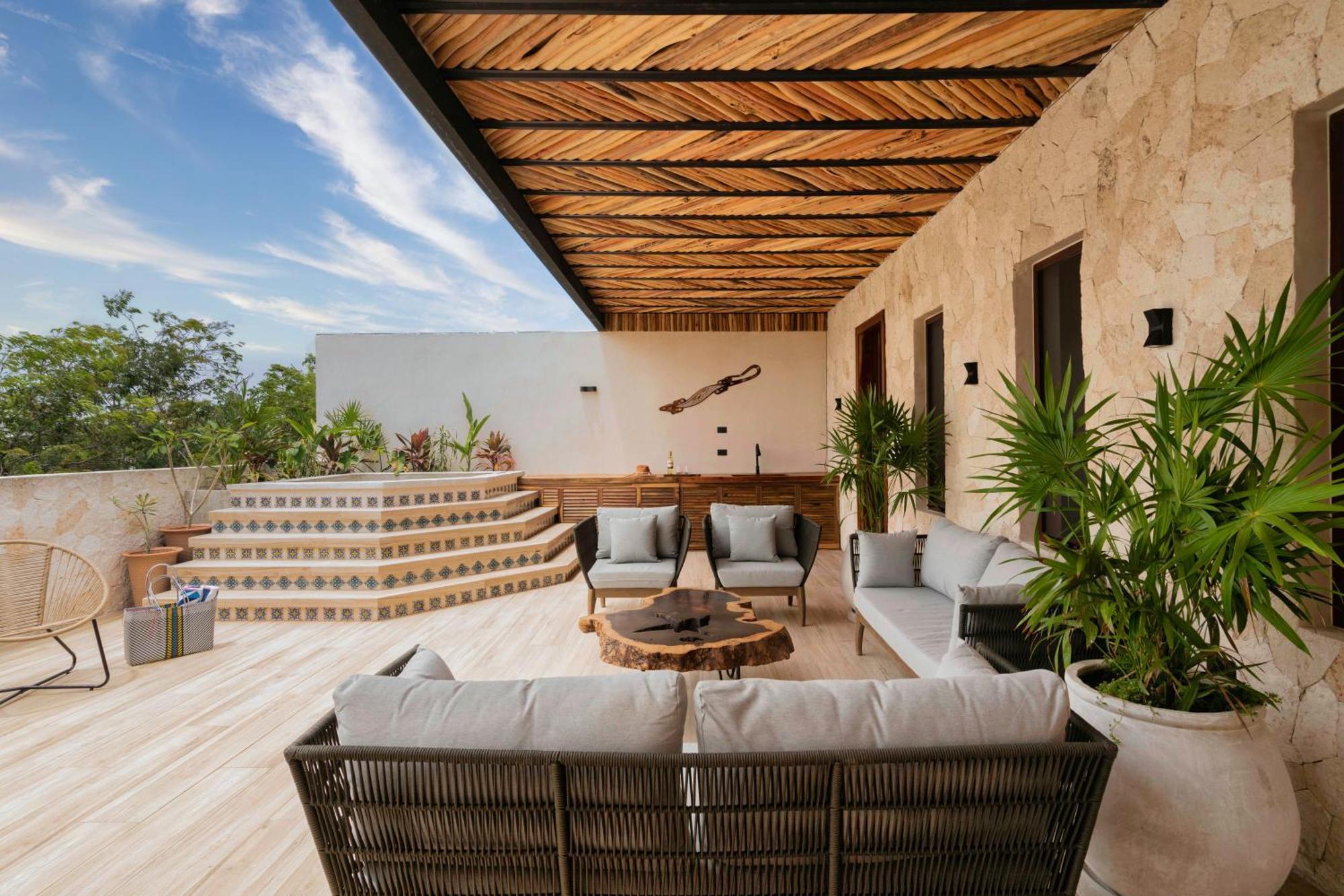 El Rey Loro - Lux 4 Bed Villa @Bluedeertulum Exterior foto